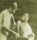 Lata with Hemant Kumar