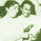 Lata with Salil Chowdhary